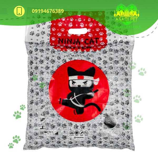 خاک بستر گربه نینجاکت مدل کربن اکتیو وزن 10 کیلوگرم (2)